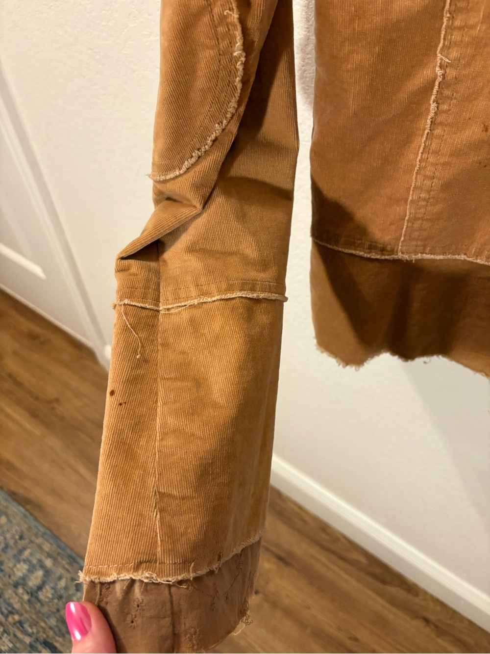 Vintage Johnny Was Joystick brown corduroy jacket with embroidery - Picture 6 of 6